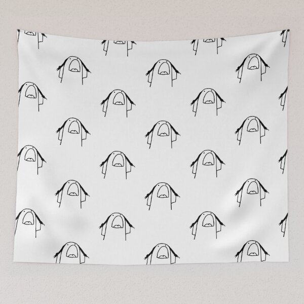 Item preview, Flork screaming and pulling hair meme designed and sold by onlyheba.