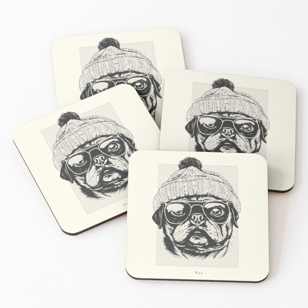 Artikelvorschau, Pug Digital Sketch Drawing Illustration entworfen und verkauft von rafaeltto.