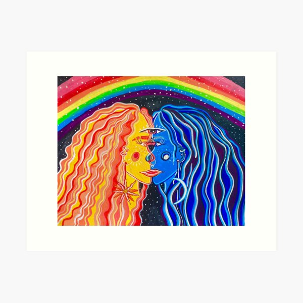 Buy The eternal love Handmade Painting by APOORVA WALI. Code