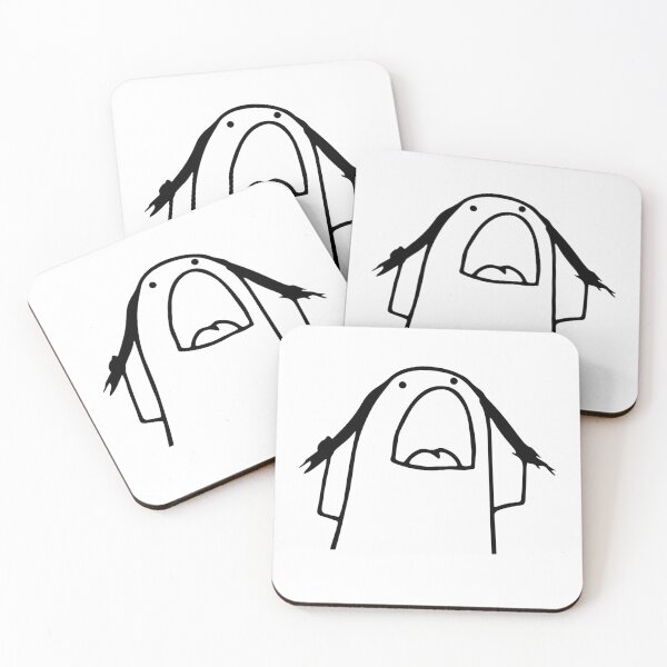 Item preview, Flork screaming and pulling hair meme designed and sold by onlyheba.