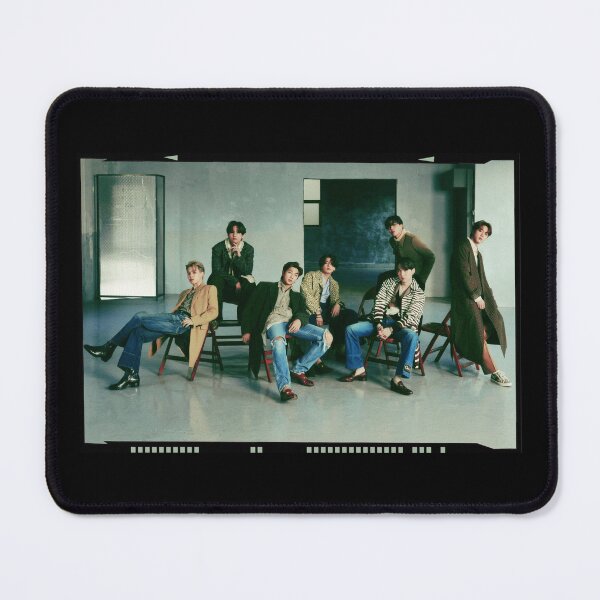 Item preview, BTS magazine photoshoot with frame designed and sold by onastarrynight.