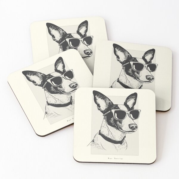 Item preview, Rat Terrier Digital Sketch Drawing Illustration designed and sold by rafaeltto.