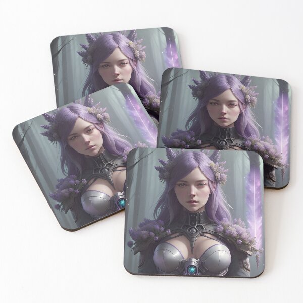 Item preview, Beautiful Lady Lavender Forest Guardian designed and sold by Erika V..