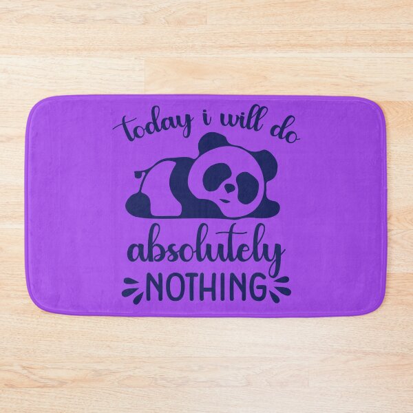 Item preview, Today I Will Do Absolutely Nothing, Funny Quote,  Humor designed and sold by DesignHouse07.