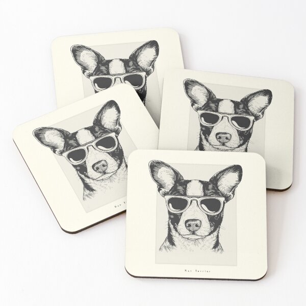 Item preview, Rat Terrier Digital Sketch Drawing Illustration designed and sold by rafaeltto.