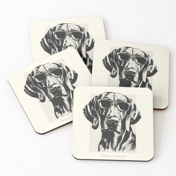 Item preview, Redbone Coonhound Digital Sketch Drawing Illustration designed and sold by rafaeltto.
