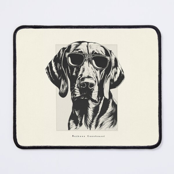Item preview, Redbone Coonhound Digital Sketch Drawing Illustration designed and sold by rafaeltto.