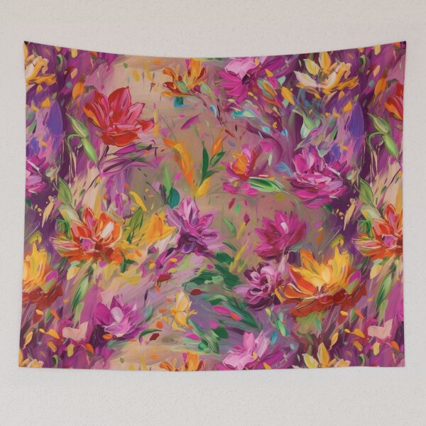 Item preview, Colourful flowers designed and sold by baheeya.