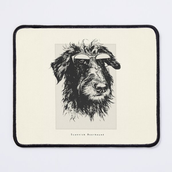 Item preview, Scottish Deerhound Digital Sketch Drawing Illustration designed and sold by rafaeltto.