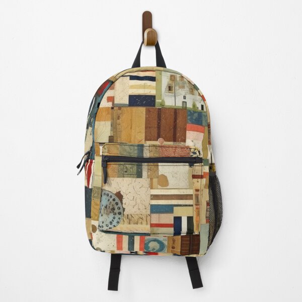 Item preview,  America Retro Vintage Patchwork of Americana Pattern Collage designed and sold by BrandonArtWorld.