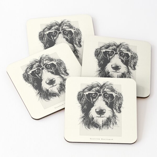 Item preview, Scottish Deerhound Digital Sketch Drawing Illustration designed and sold by rafaeltto.
