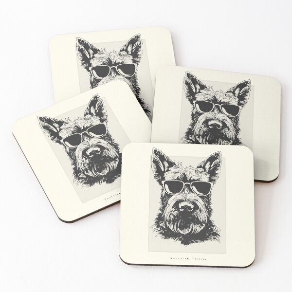 Artikelvorschau, Scottish Terrier Digital Sketch Drawing Illustration entworfen und verkauft von rafaeltto.