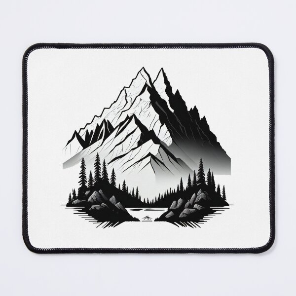 Item preview, Mountains and forest designed and sold by Sanan Israyilli.