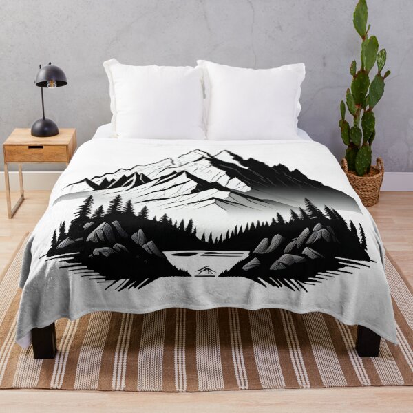 Item preview, Mountains and forest designed and sold by Sanan Israyilli.