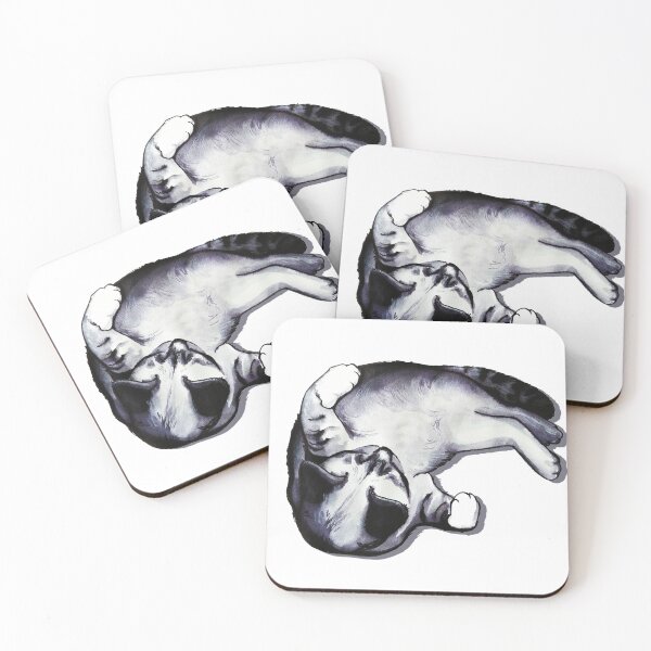 Item preview, Lazy Cat Attack designed and sold by Amanda Richmond.