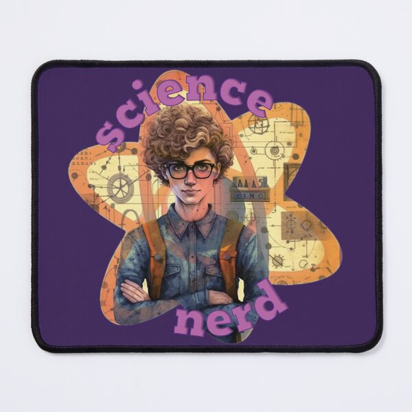 Item preview, Science Nerd designed and sold by Monochrome-Dog.