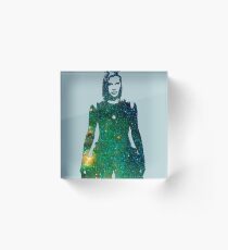 Starbuck - Battlestar Galactica Acrylic Block