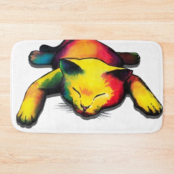 Item preview, Lazy Day, Snoozing Cat designed and sold by Amanda Richmond.