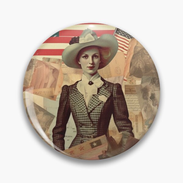 Item preview,  America Retro Vintage Patchwork of Americana Pattern Collage designed and sold by BrandonArtWorld.