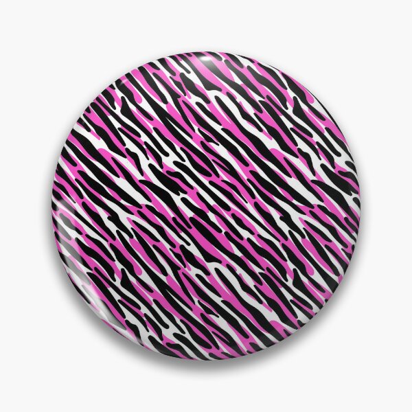 Item preview, Neon Zebra - Hot Pink, black and white designed and sold by Una Somerville.