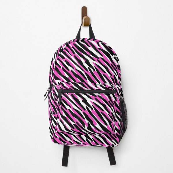 Item preview, Neon Zebra - Hot Pink, black and white designed and sold by Una Somerville.