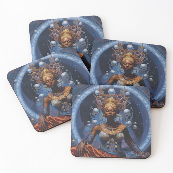 Item preview, Afro mystic queen  designed and sold by Seattleaiharp.