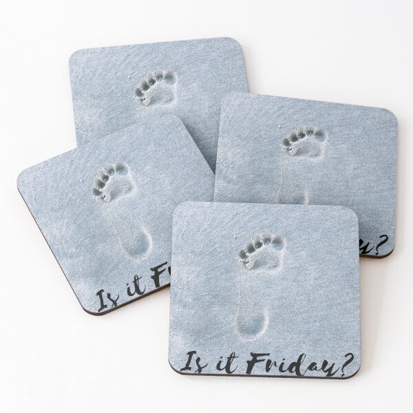 Item preview, Footprint In the Sand. Is it Friday? designed and sold by Andykinoz.