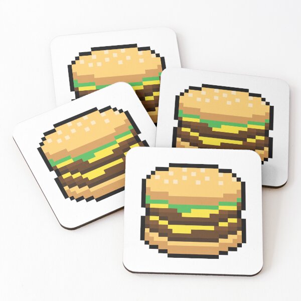 Item preview, Cheeseburger - pixel art designed and sold by Apex-tees.