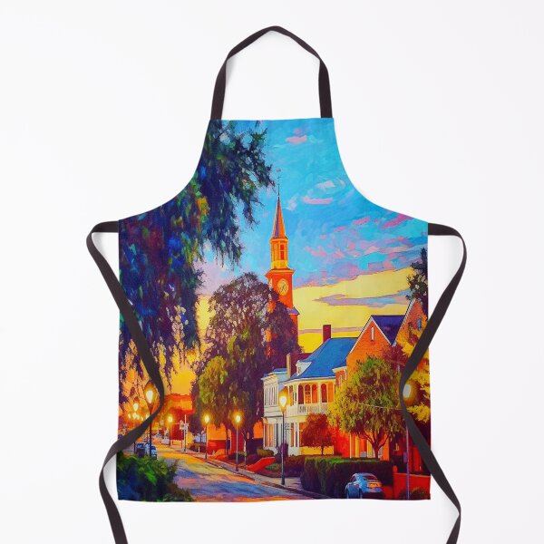 Item preview, New Bern at Night designed and sold by CMLPaintings.