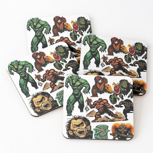 Item preview, 70's Style Monster Art Collage  designed and sold by DukeGroovy.