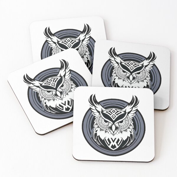 Item preview, Eagle Owl Norse designed and sold by Formidabelt.