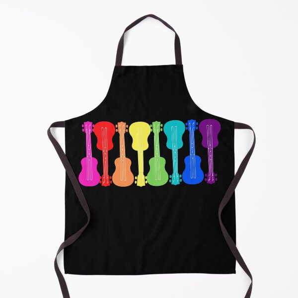 Item preview, Rainbow LGBTQIA+ Guitars. LGBTQ Pride designed and sold by Subtle Pride Shop.