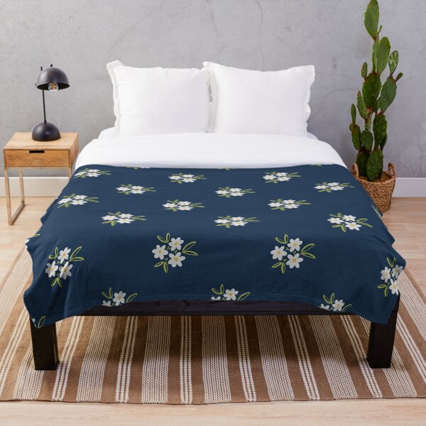 Aperçu de l'œuvre Dainty Marguerites Bleu créée et vendue par BDeasyDesigns.