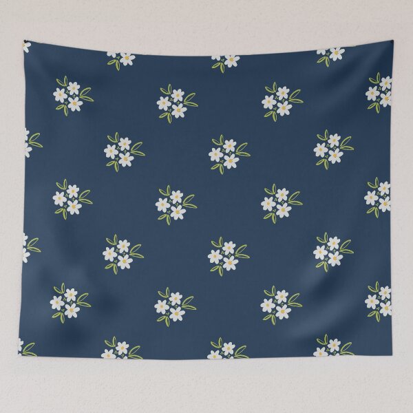 Artikelvorschau, Zierliche Gänseblümchen blau entworfen und verkauft von BDeasyDesigns.