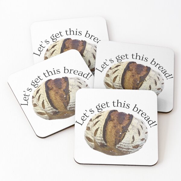 Item preview, Let’s get this bread! designed and sold by Deaven Kaiser Art.