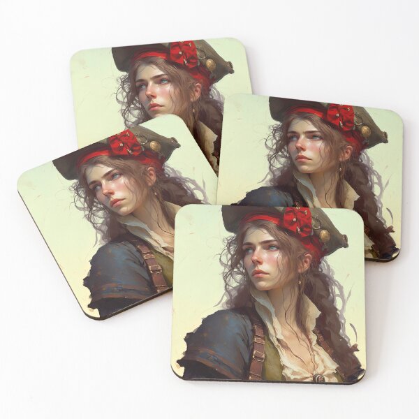 Item preview, female pirate designed and sold by ururuty.