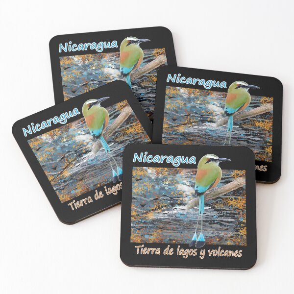Item preview, Guardabarranco national bird of Nicaragua lands of lakes and volcanoes designed and sold by Elnica.