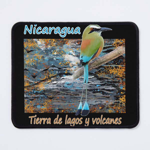 Item preview, Guardabarranco national bird of Nicaragua lands of lakes and volcanoes designed and sold by Elnica.