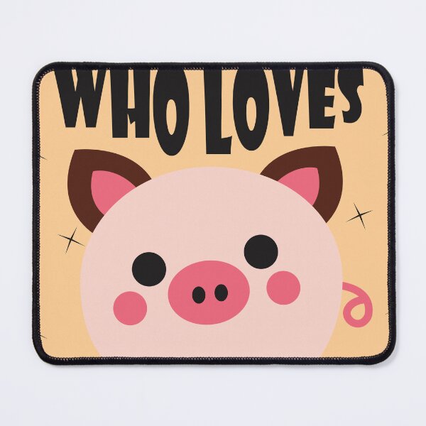 Item preview, who loves pigs designed and sold by GSJGROUP.