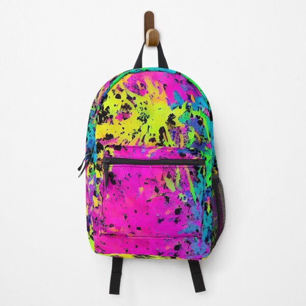 Item preview, Colorful Neon Core Aesthetic Paint Splatters designed and sold by LuminoArt.