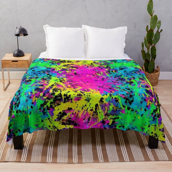 Item preview, Colorful Neon Core Aesthetic Paint Splatters designed and sold by LuminoArt.
