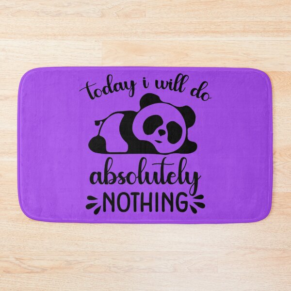Item preview, Today I Will Do Absolutely Nothing, Funny Quote,  Humor designed and sold by DesignHouse07.