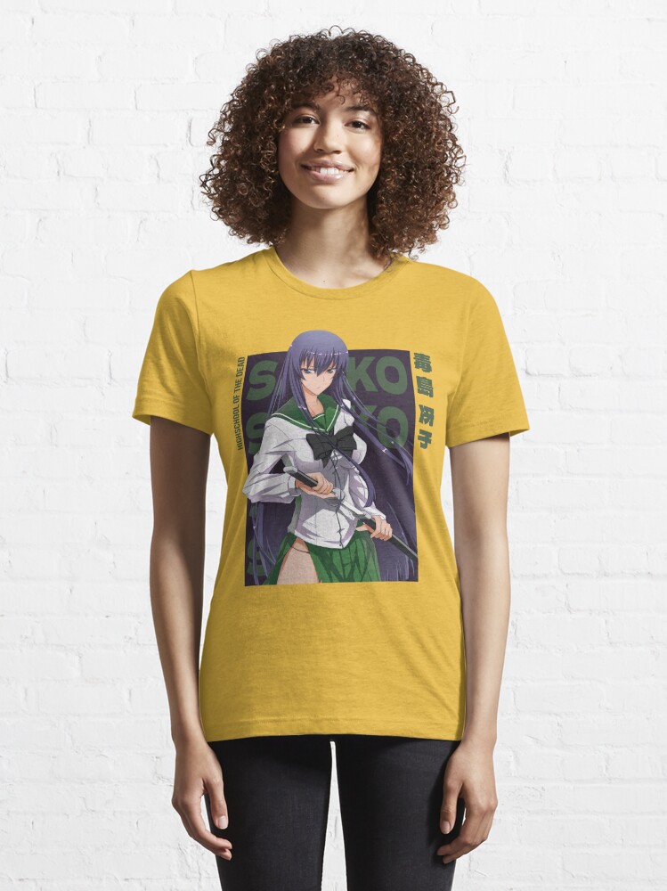 Saeko Busujima Highschool of the Dead Essential T-Shirt for Sale by IkaXII