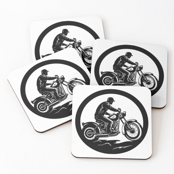 Item preview, Motorcycle rider silhouette designed and sold by Stickermagician.