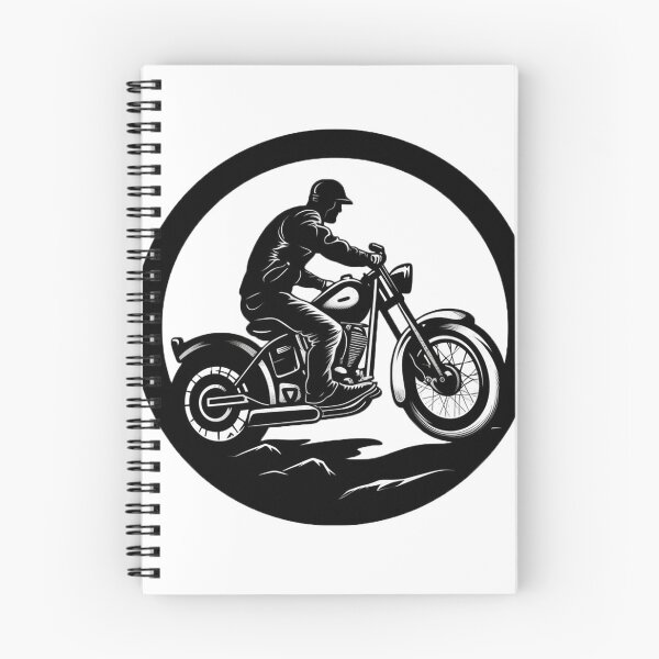 Item preview, Motorcycle rider silhouette designed and sold by Stickermagician.
