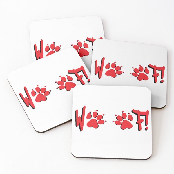Item preview, Woof! - Red Paws designed and sold by DF3.