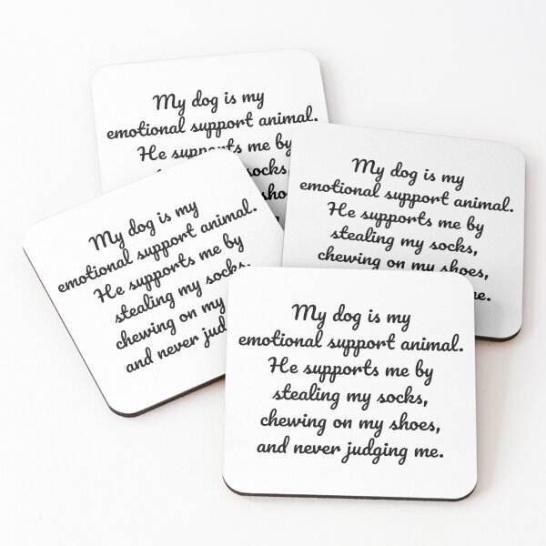 Item preview, My Dog is My Emotional Support Animal designed and sold by MeganMo.