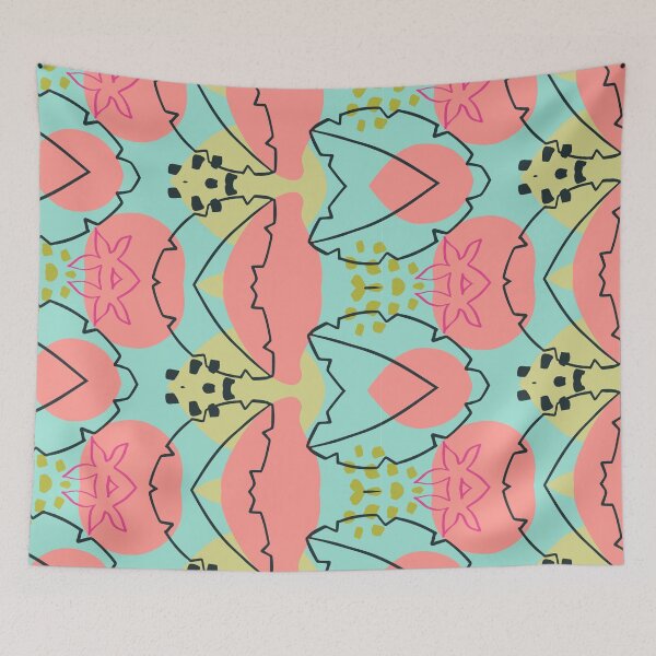 Item preview, Abstract Retro patterns art cute design  designed and sold by Kamzzi.