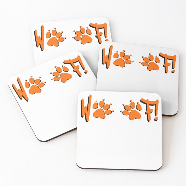 Item preview, Woof! - Orange Paws designed and sold by DF3.