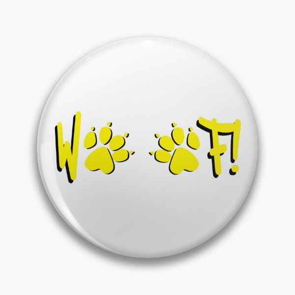 Item preview, Woof! - yellow Paws designed and sold by DF3.